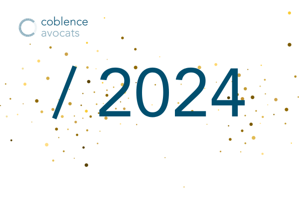 Coblence avocats sends its best wishes for 2024